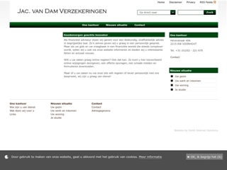 DAM VERZEKERINGEN JAC VAN
