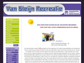 KAMPEERARTIKELEN STEIJN RECREATIE VAN