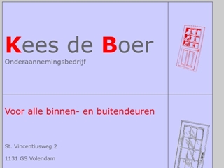KEES DE BOER DEUREN