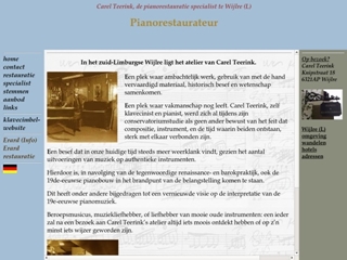 TEERINK PIANORESTAURATEUR EN KLAVECIMBELMAKER CAREL