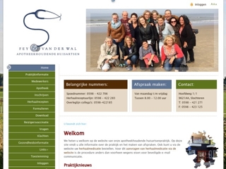 HUISARTSENPRAKTIJK FEY EN VAN DER WAL