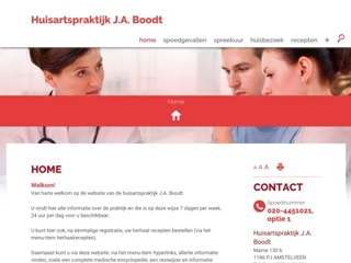 HUISARTSPRAKTIJK J A BOODT