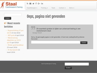 STAAL FYSIOTHERAPIE EN TRAINING