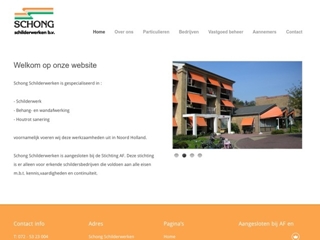 SCHONG SCHILDERWERKEN BV
