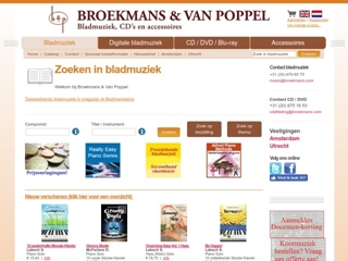 BROEKMANS & VAN POPPEL MUZIEKHANDEL BV