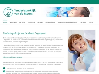 TANDARTSPRAKTIJK VAN DE MEENT