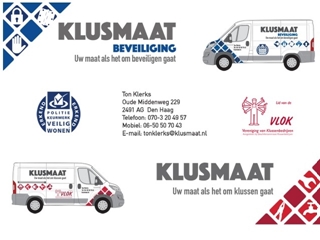 KLUSMAAT BEVEILIGING V/H JAN SCHIJF