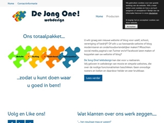 DE JONG ONE! WEBDESIGN