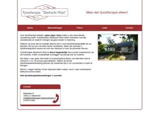 SLIEDRECHT WEST FYSIOTHERAPIE