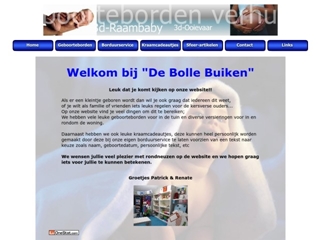 BOLLE BUIKEN GEBOORTEBORDEN VERHUUR DE
