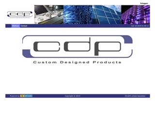 CUSTOM DESIGNED PRODUCTS BV