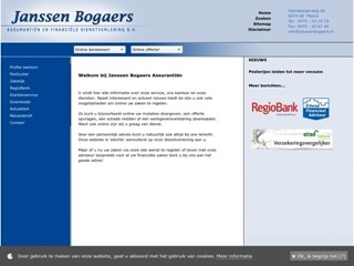JANSSEN BOGAERS ASSURANTIEN EN FINANCIELE DIENSTVERLENING BV