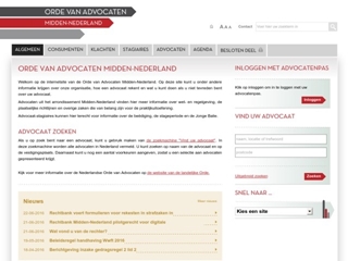 ADVOCATEN UTRECHTSE ORDE VAN