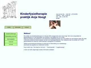 KINDERFYSIOTHERAPIEPRAKTIJK A VOOGT