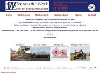 WINDT GRONDVERZET BV BAS VD