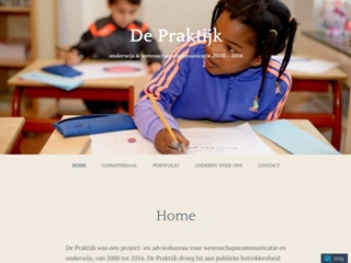 DE PRAKTIJK, NATUURWETENSCHAPPELIJK ONDERWIJS BV
