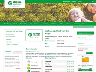 BERGH ALPHEGA APOTHEEK VAN DEN