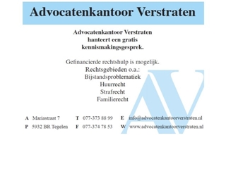 VERSTRATEN ADVOCATENKANTOOR