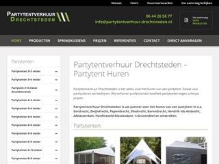 PARTYTENT VERHUUR DRECHTSTEDEN