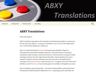 ABXY TRANSLATIONS