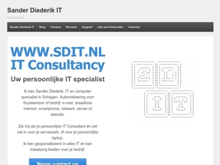 SANDER DIEDERIK IT CONSULTANCY