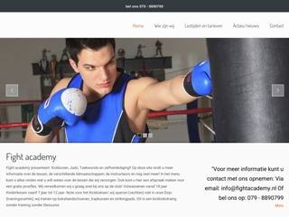 KICKBOKSVERENIGING FIGHT ACADEMY