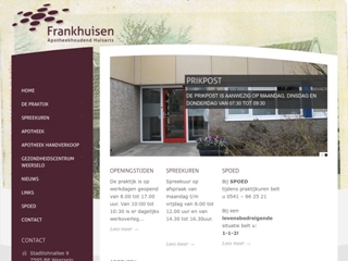 HUISARTSPRAKTIJK R FRANKHUISEN