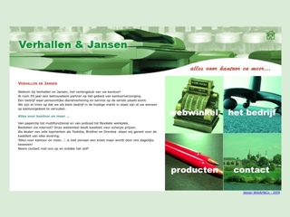 VERHALLEN EN JANSEN KANTOORVAKHANDEL