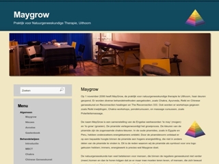 MAYGROW PRAKTIJK VOOR NATUURGENEESKUNDIGE THERAPIE