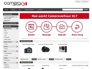 CAMERAVERHUUR XL