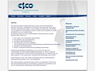 ESCO ADMINISTRATIEVE DIENSTVERLENING & ADVIES