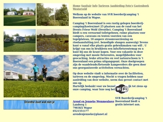 BOERENLAND CAMPING 'T