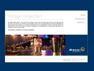 MIRAGE PROJECTEN