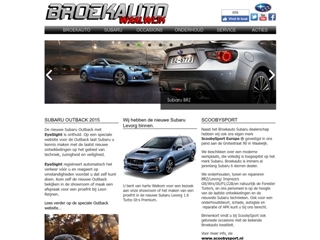 SUBARU DEALER BROEKAUTO BV