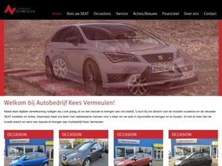 AUTOBEDRIJF KEES VERMEULEN BV SEAT DEALER