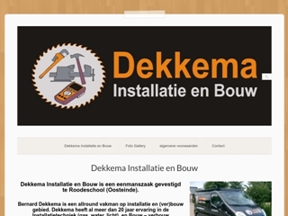 DEKKEMA INSTALLATIE EN BOUW
