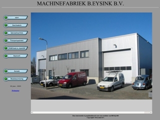 EYSINK BV MACHINEFABRIEK B