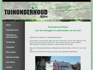 TUINONDERHOUD BIJMA