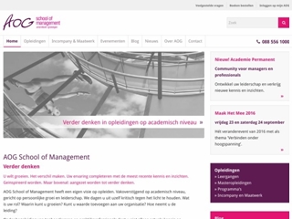AOG SCHOOL OF MANAGEMENT