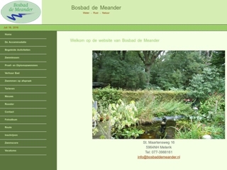 MEANDER BOSBAD DE
