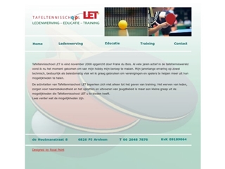 TAFELTENNISSCHOOL LET
