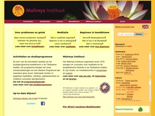 MAITREYA INSTITUUT A' DAM TIBETAANS BOEDDHISME