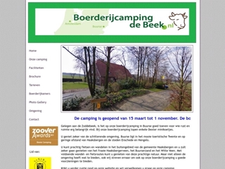BEEK BOERDERIJCAMPING DE