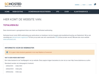 TOTAL VIEW ADMINISTRATIE, BELASTINGADVIES & CONSULTANCY BV