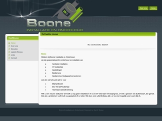 BOONE INSTALLATIE EN ONDERHOUD