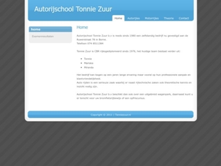 ZUUR AUTORIJSCHOOL TONNIE