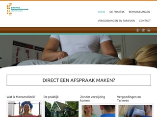SAENSE OEFENTHERAPIE MENSENDIECK