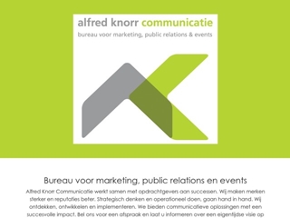 ALFRED KNORR COMMUNICATIE