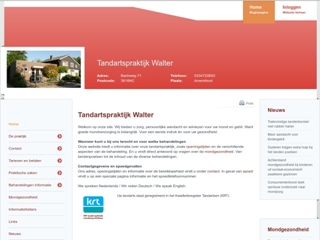 TANDARTSENPRAKTIJK F L E WALTER
