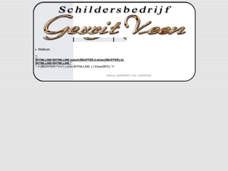 GERRIT VEEN SCHILDERSBEDRIJF